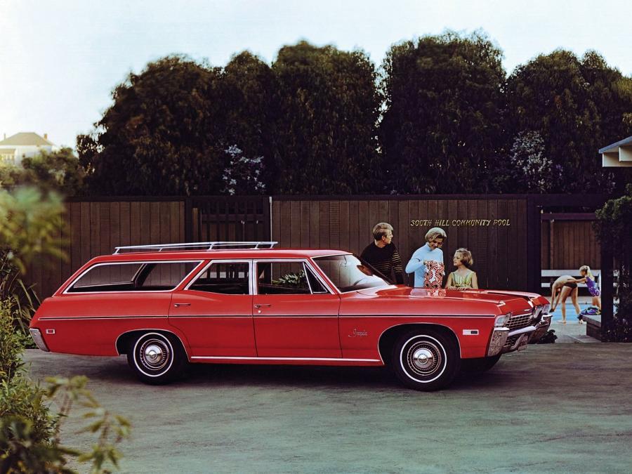  Chevrolet Impala Station Wagon 1968 года  (фото 3 из 3)
